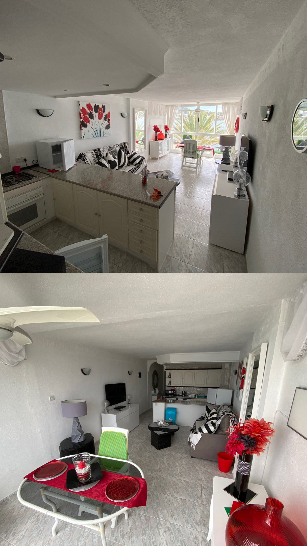 Before – apartment prior to renovation